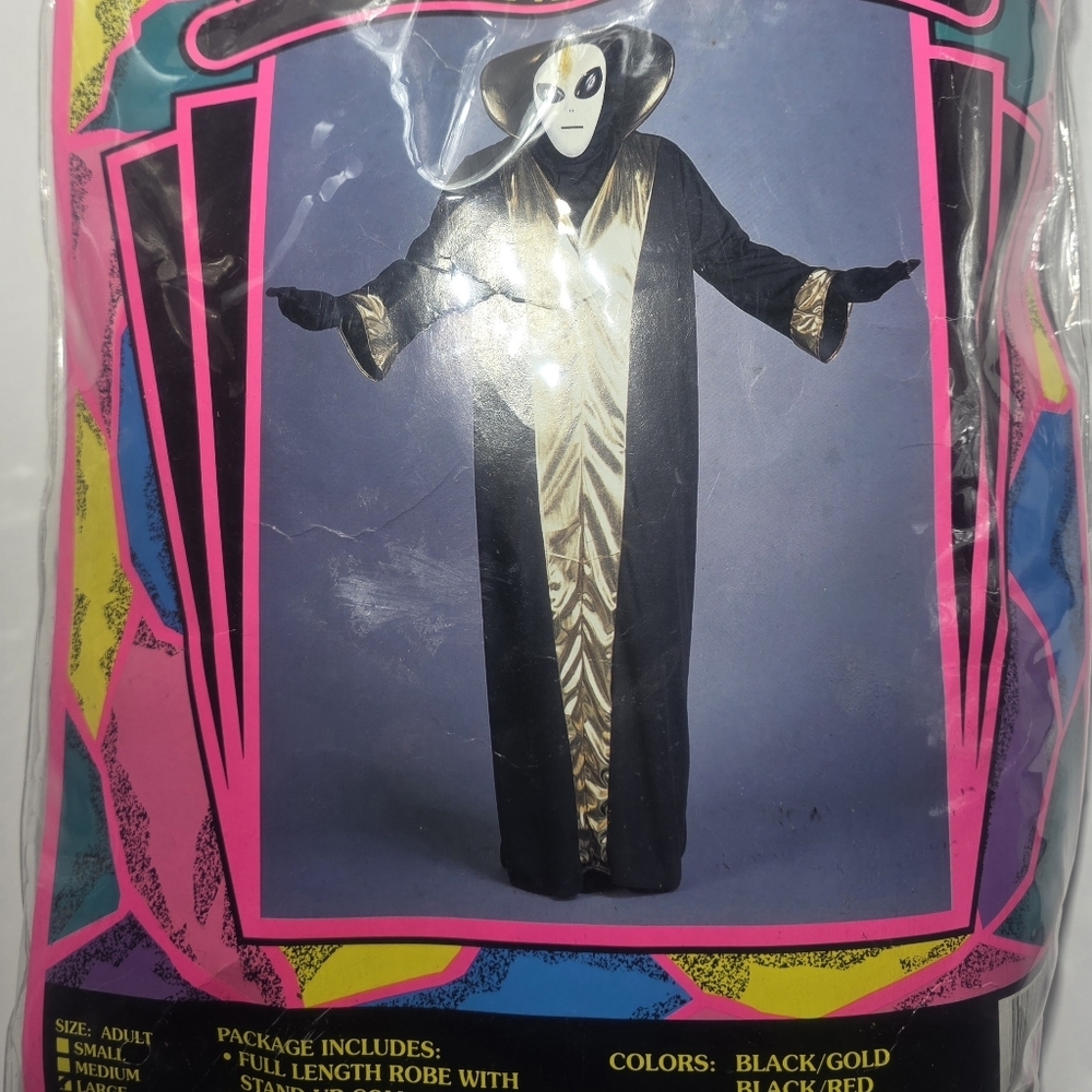 California Costume Collection  Adult Alien Robe For Halloween Size Large